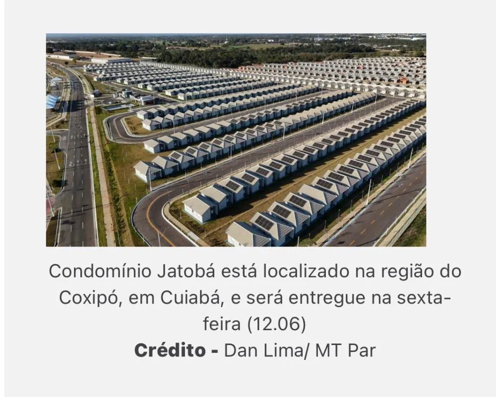 Governo de MT entrega 441 casas do Programa SER Família Habitação nesta sexta-feira, Famílias receberam subsídio estadual de até R$ 25 mil para aquisição do primeiro imóvel