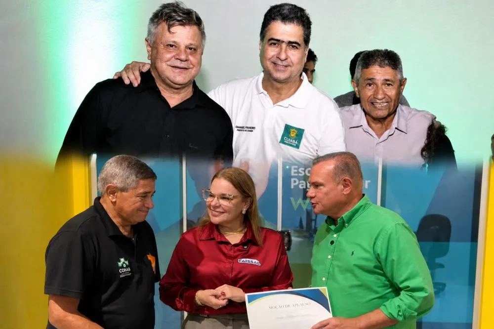 Liderança histórica de Emanuel Pinheiro é homenageada por Wellington Fagundes