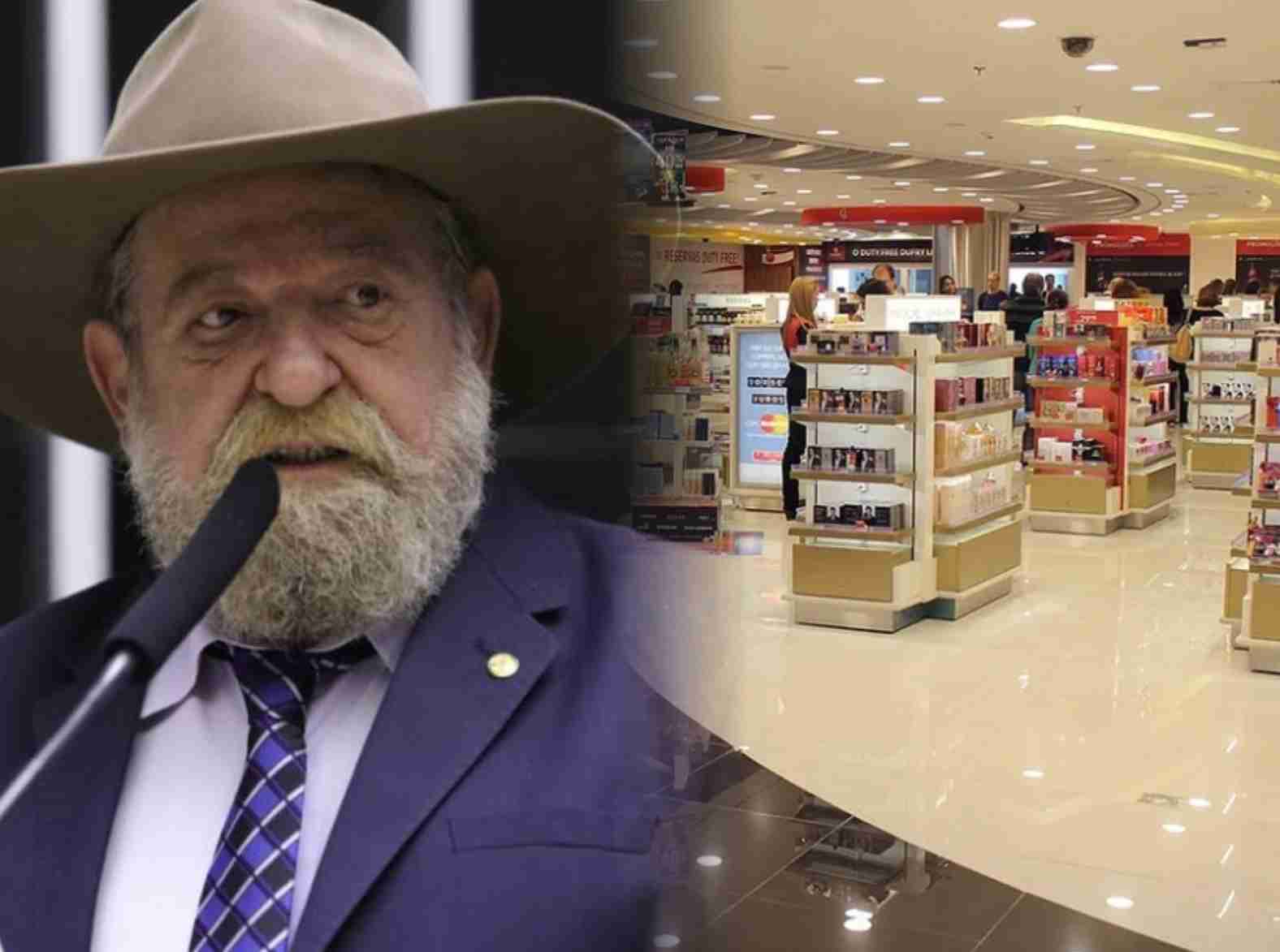 Deputado Nelson Barbudo participa de assinatura para construção do free shop em Cáceres